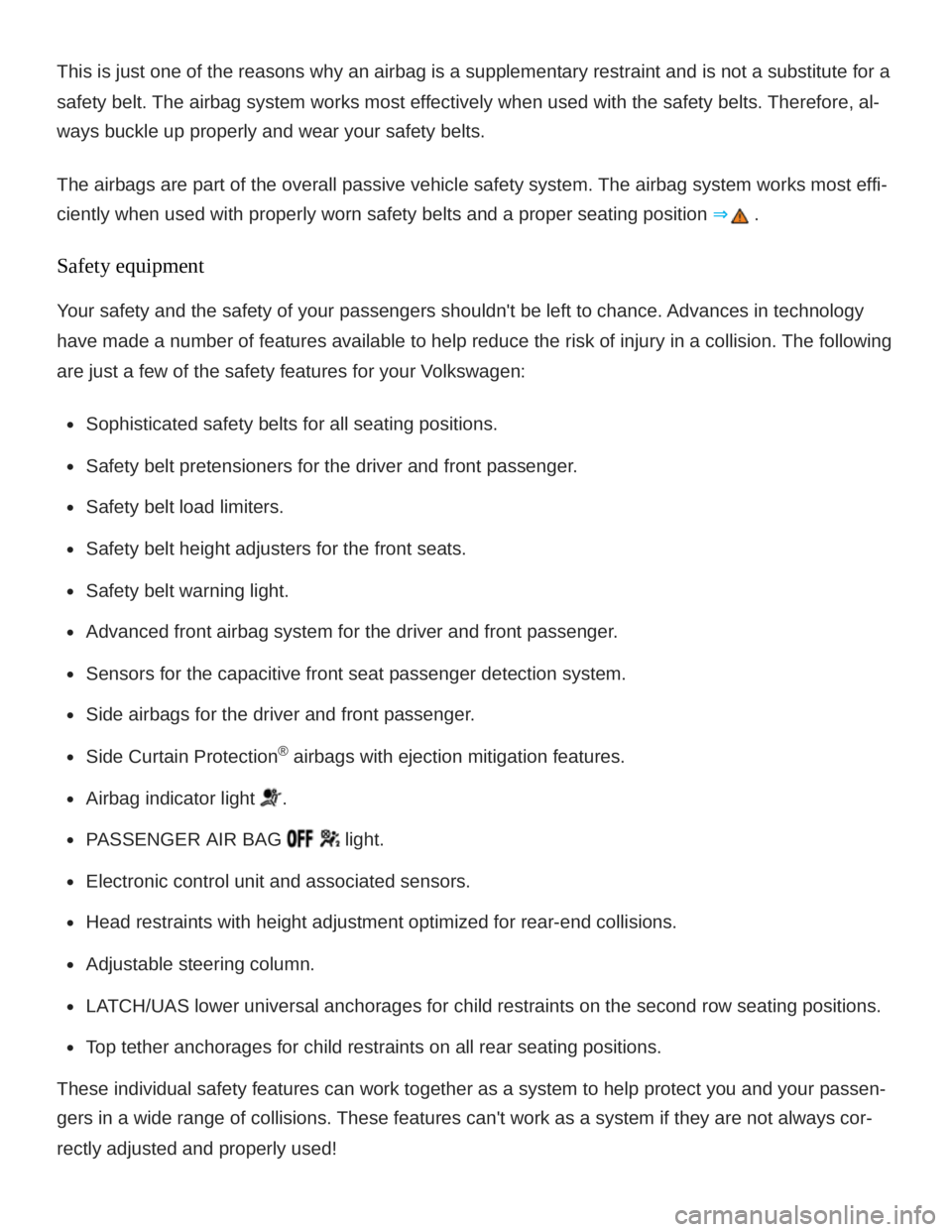 VOLKSWAGEN ATLAS 2018 Manual Online 