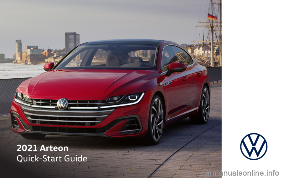 VOLKSWAGEN ARTEON 2022  Owners Manual 2021 Arteon  