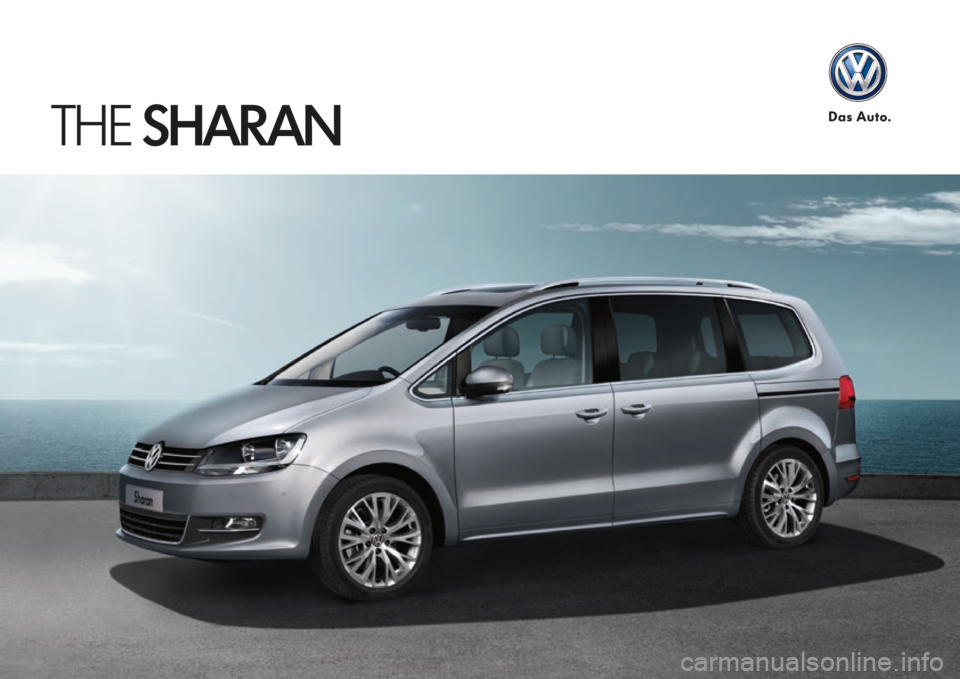 VOLKSWAGEN SHARAN 2019  Owners Manual 