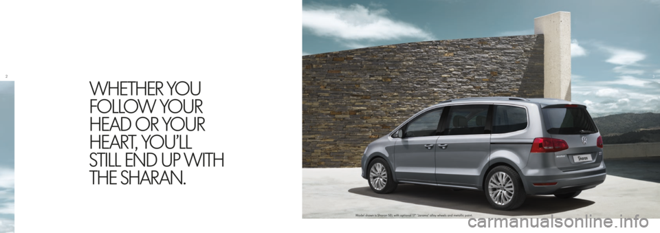 VOLKSWAGEN SHARAN 2019  Owners Manual 