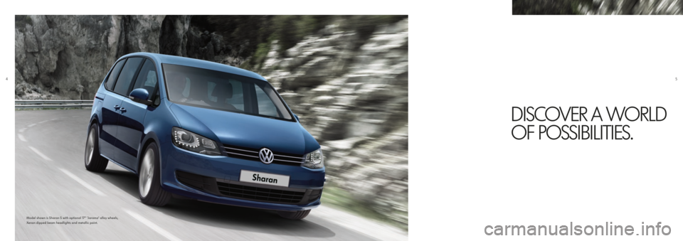 VOLKSWAGEN SHARAN 2019  Owners Manual 