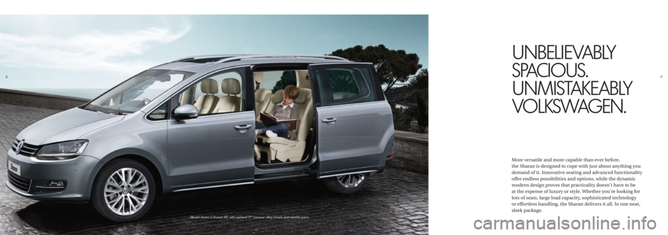 VOLKSWAGEN SHARAN 2019  Owners Manual 