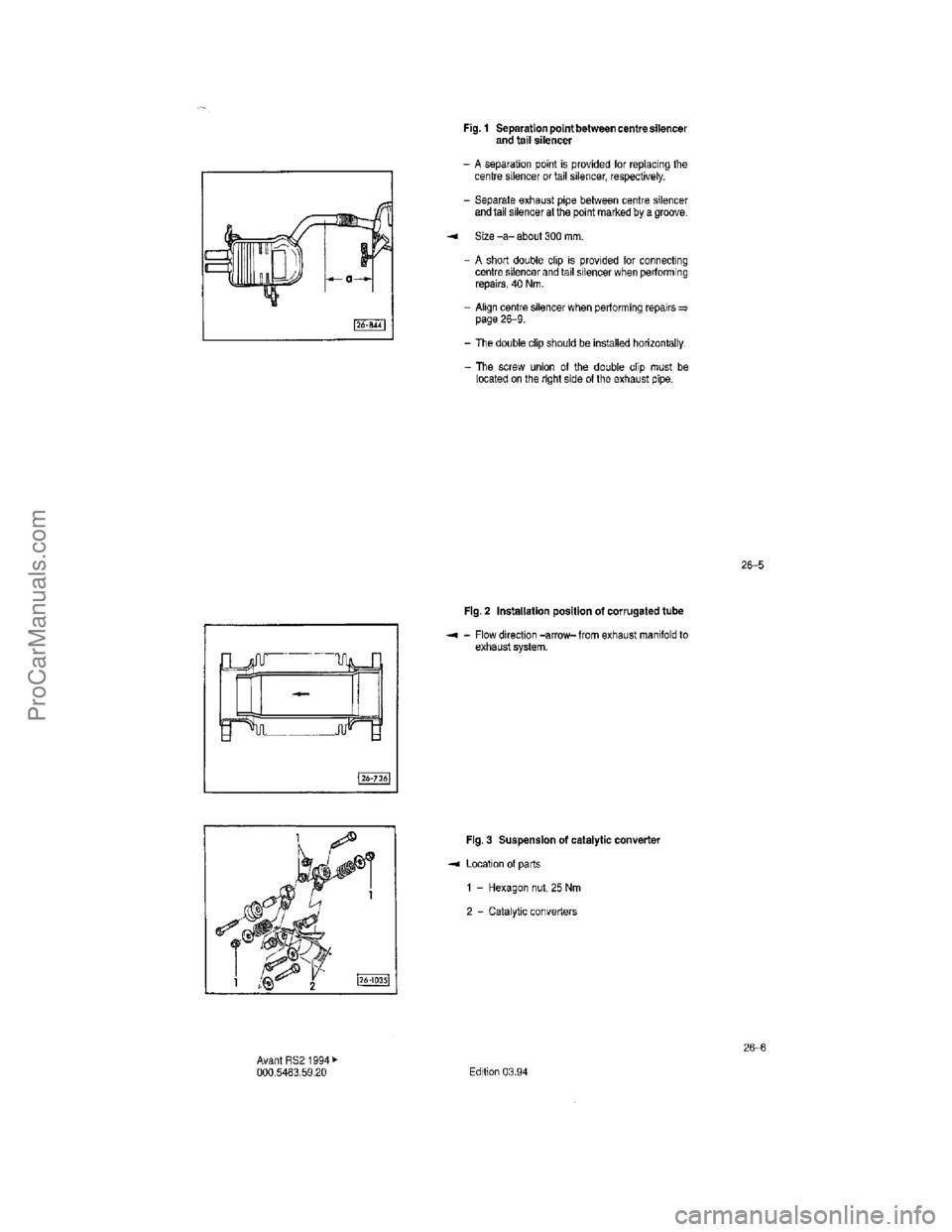 VOLKSWAGEN AVANT 1994 Owners Guide ProCarManuals.com VOLKSWAGEN AVANT 1994 Owners Guide ProCarManuals.com