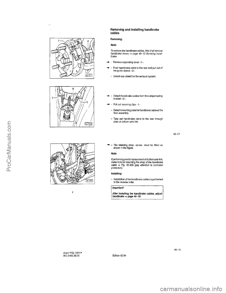 VOLKSWAGEN AVANT 1994 Repair Manual ProCarManuals.com VOLKSWAGEN AVANT 1994 Repair Manual ProCarManuals.com