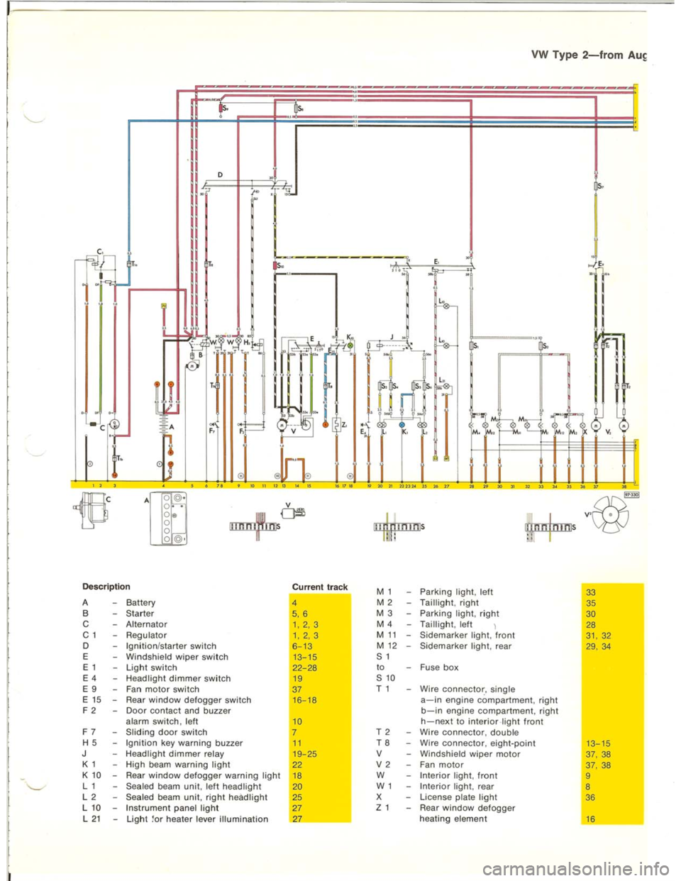 VOLKSWAGEN T2 1968  Service Manual 