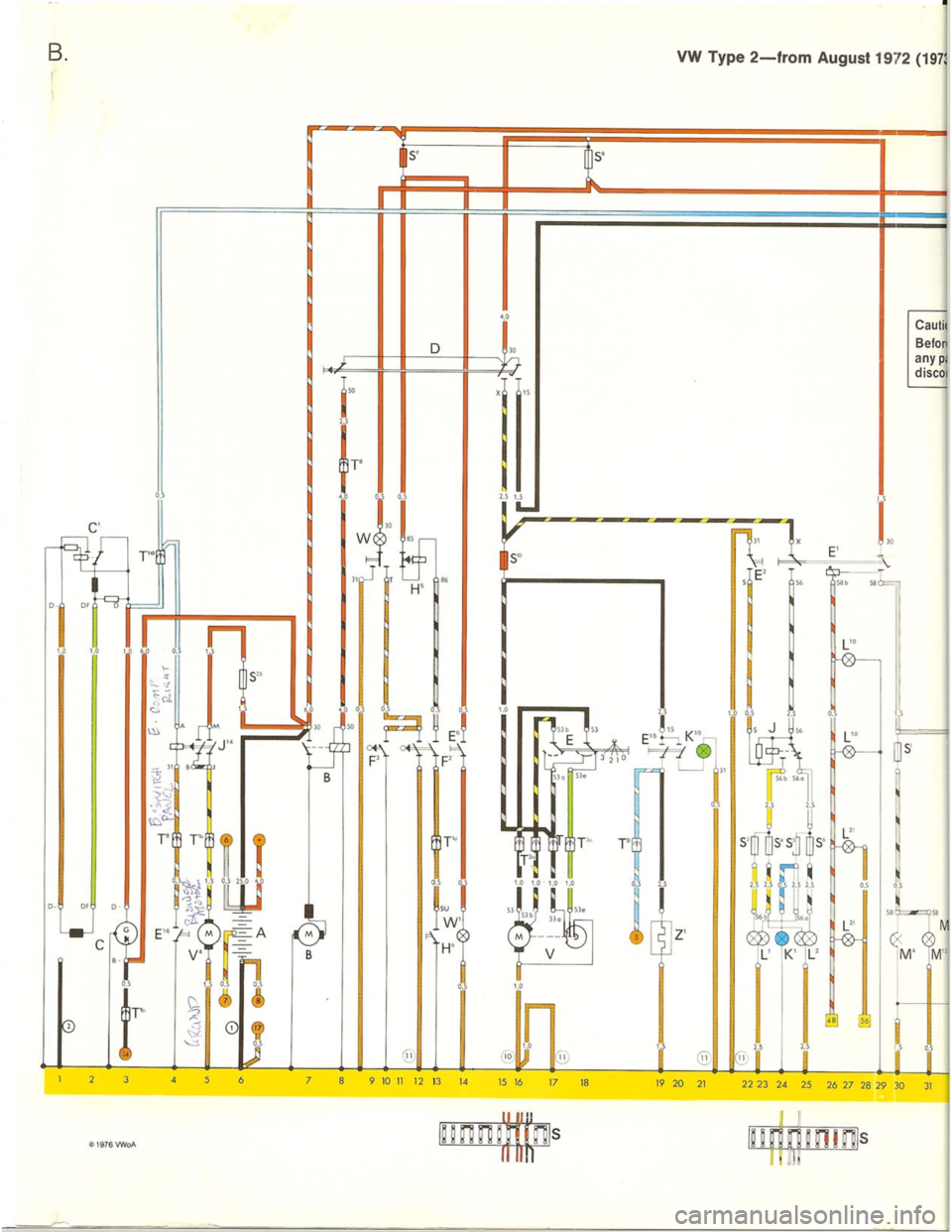 VOLKSWAGEN T2 1968  Service Manual 