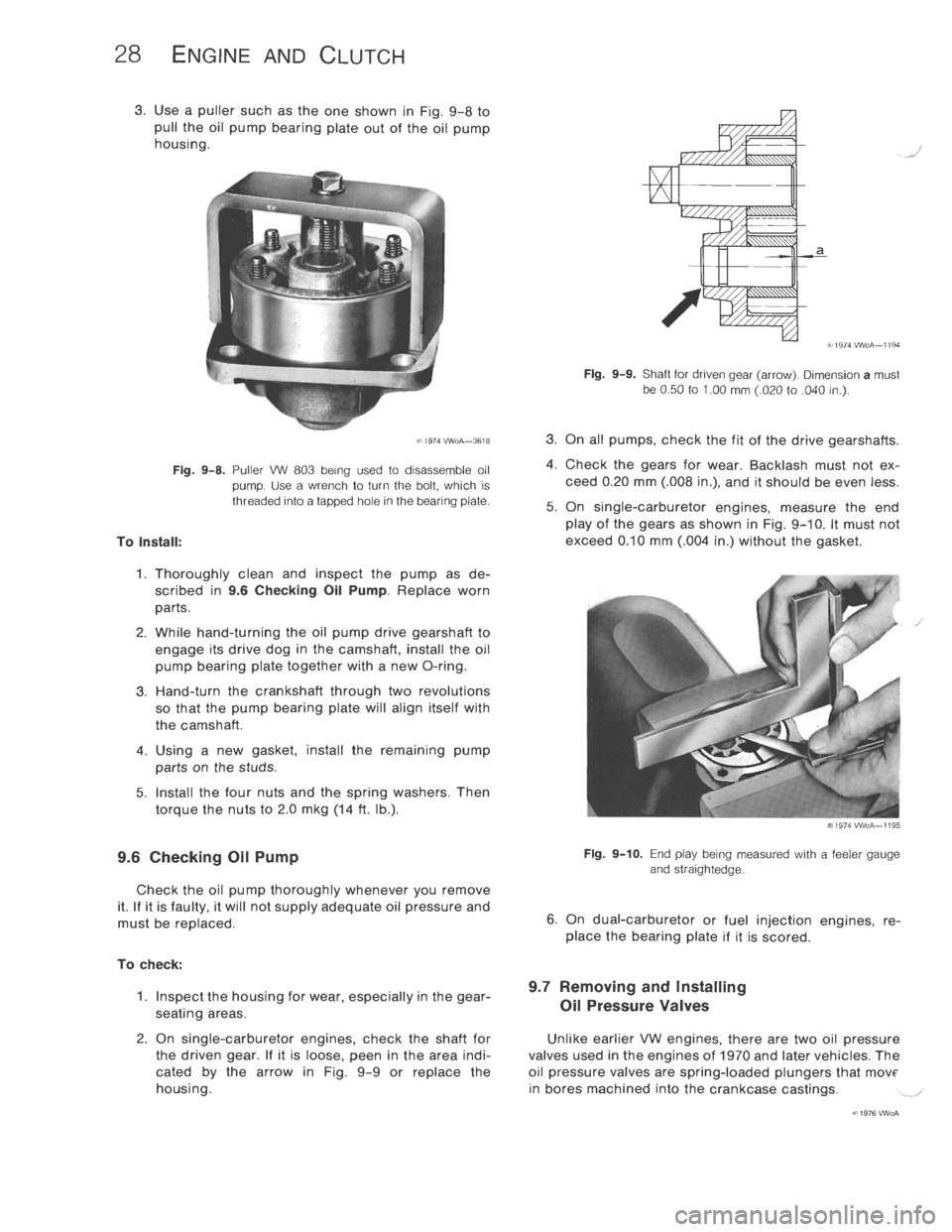 VOLKSWAGEN T2 1968  Service Manual 