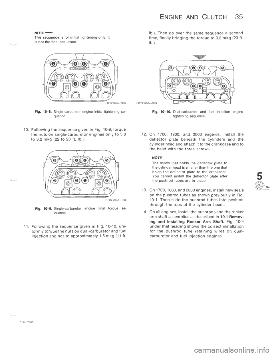 VOLKSWAGEN T2 1968  Service Manual 
