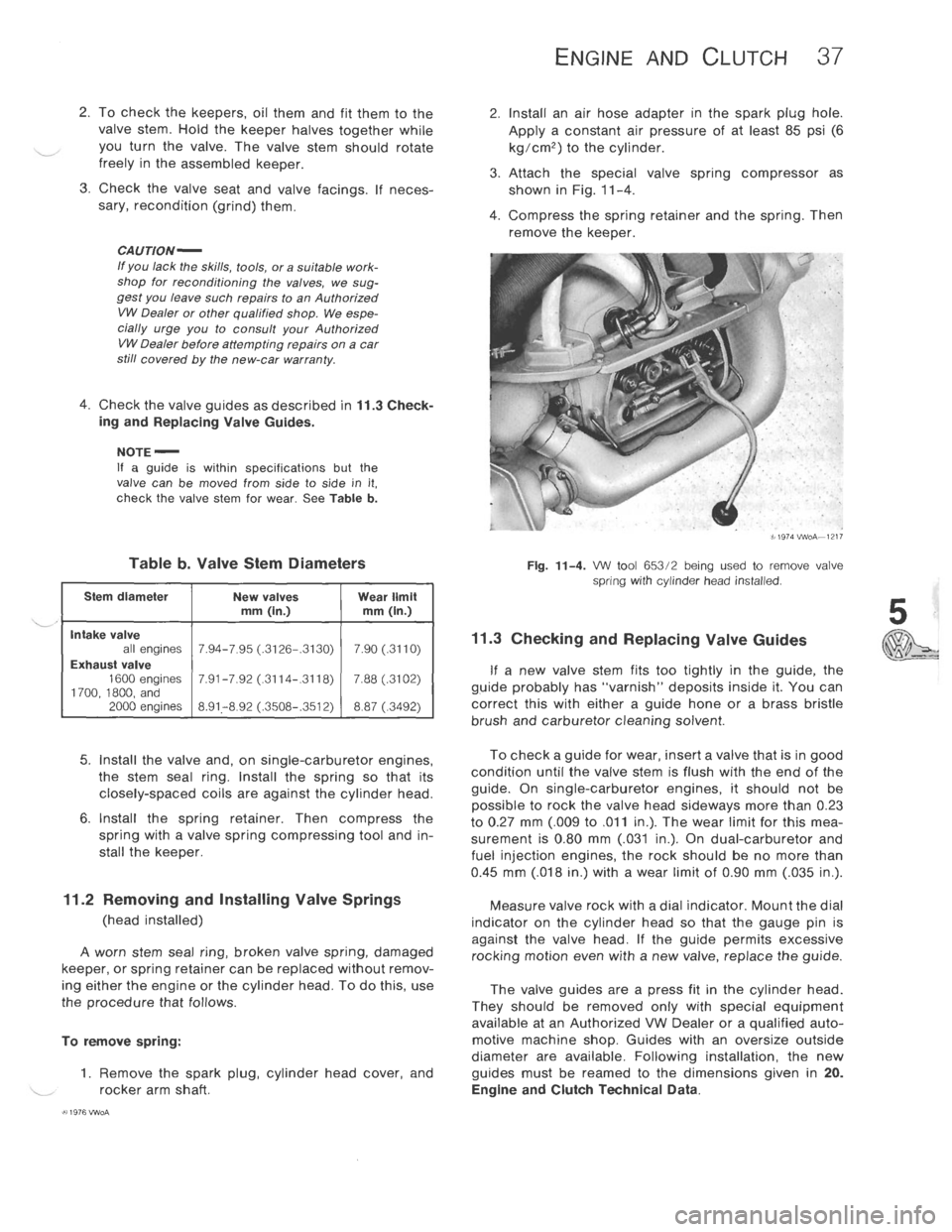 VOLKSWAGEN T2 1968  Service Manual 