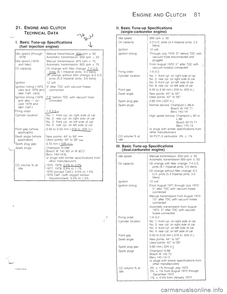 VOLKSWAGEN T2 1968  Service Manual 