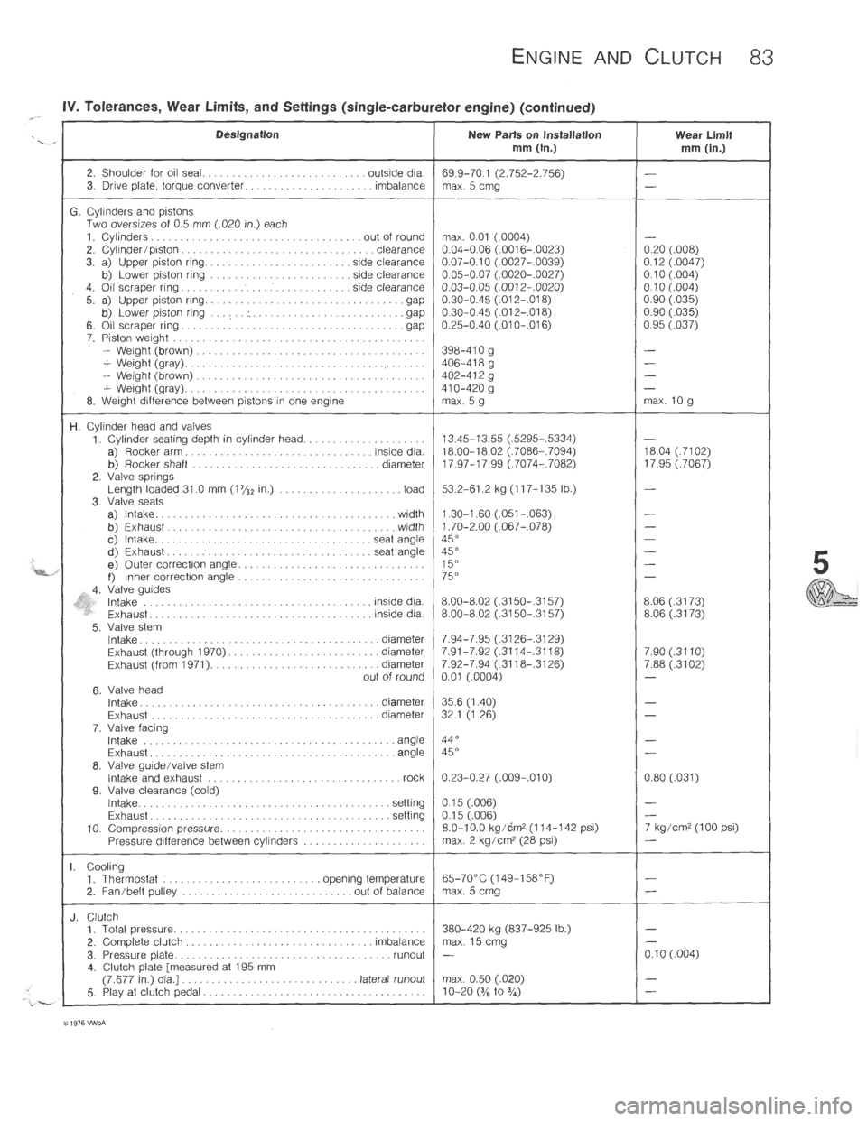 VOLKSWAGEN T2 1968  Service Manual 