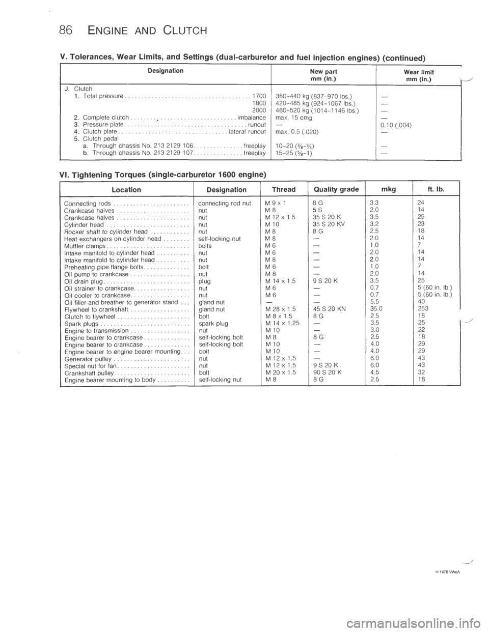 VOLKSWAGEN T2 1968  Service Manual 