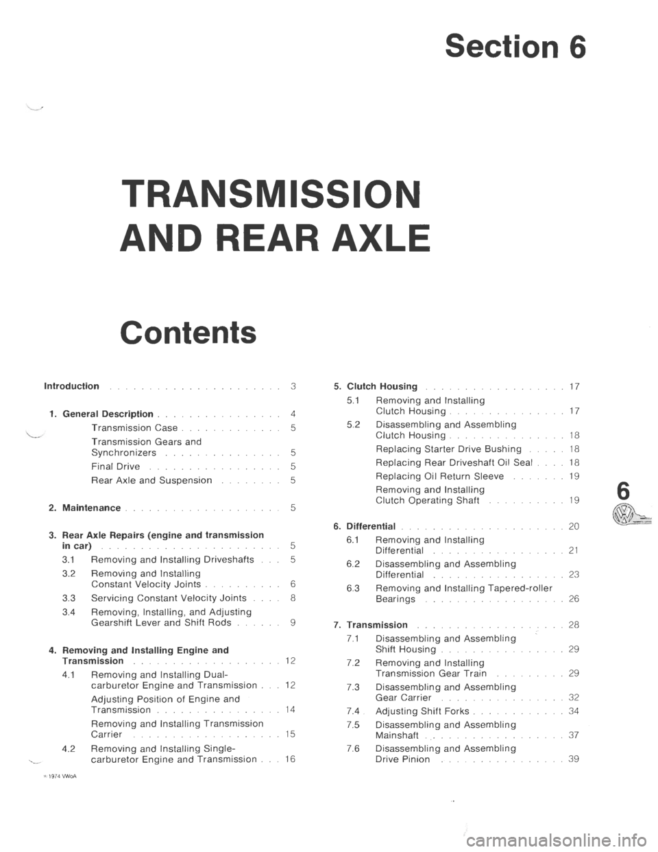 VOLKSWAGEN T2 1968 Service Manual VOLKSWAGEN T2 1968 Service Manual