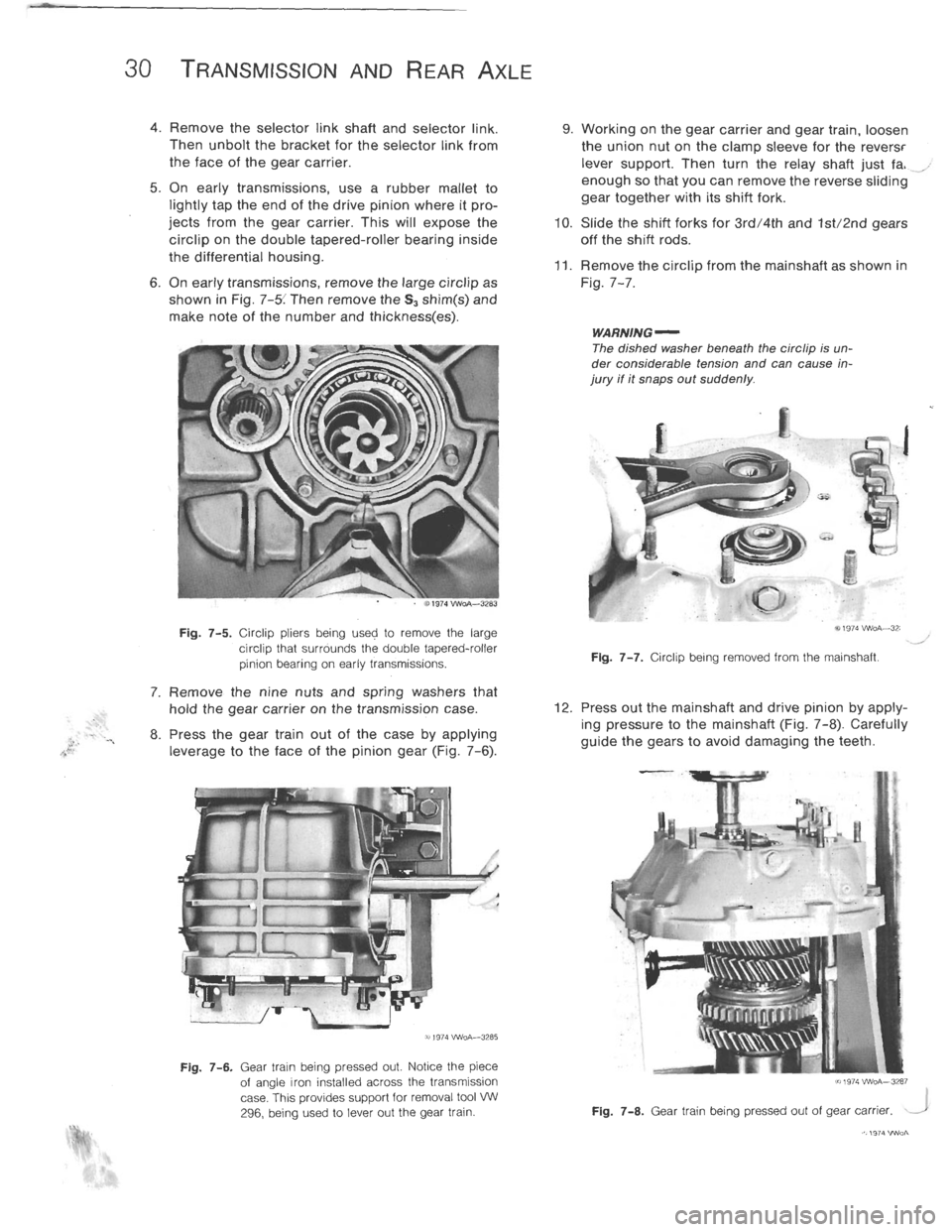 VOLKSWAGEN T2 1968  Service Manual 