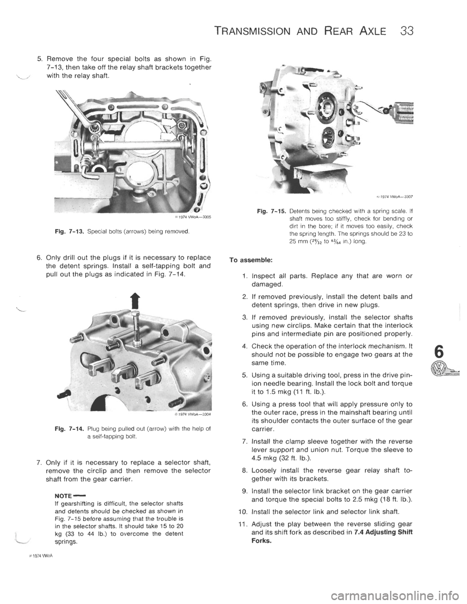 VOLKSWAGEN T2 1968  Service Manual 