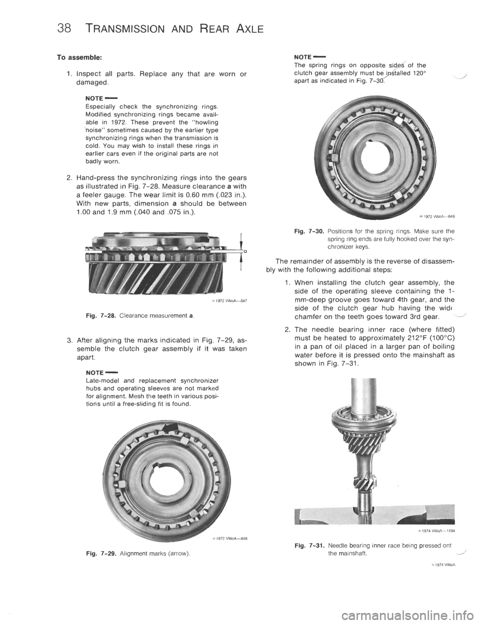 VOLKSWAGEN T2 1968  Service Manual 