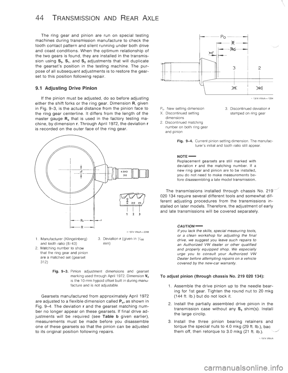 VOLKSWAGEN T2 1968  Service Manual 