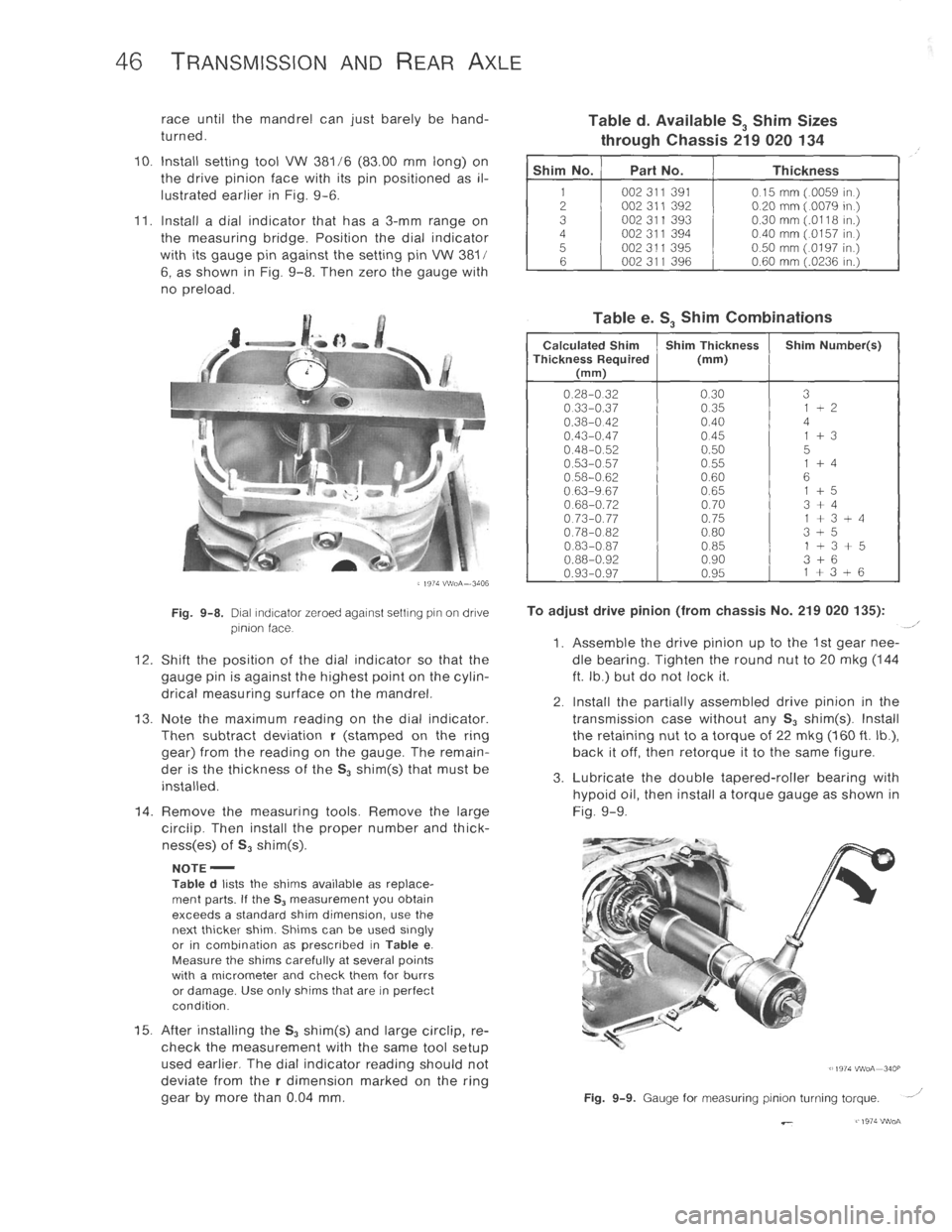 VOLKSWAGEN T2 1968  Service Manual 
