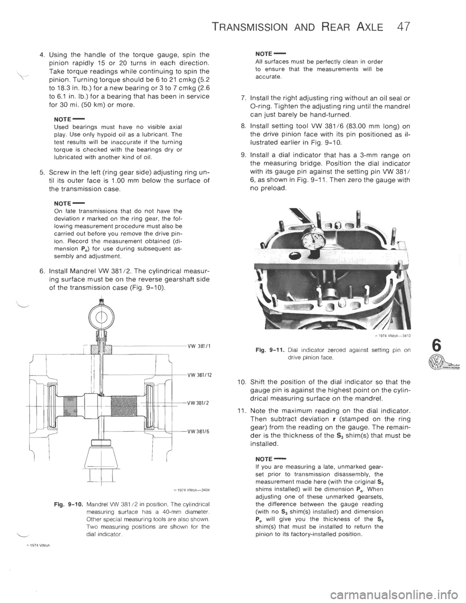 VOLKSWAGEN T2 1968  Service Manual 