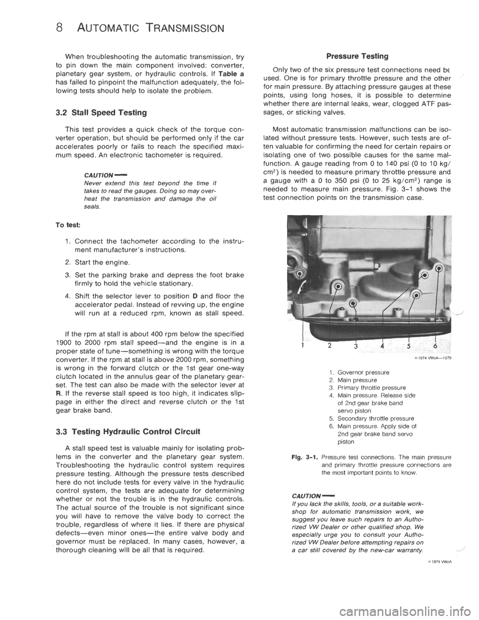 VOLKSWAGEN T2 1968  Service Manual 