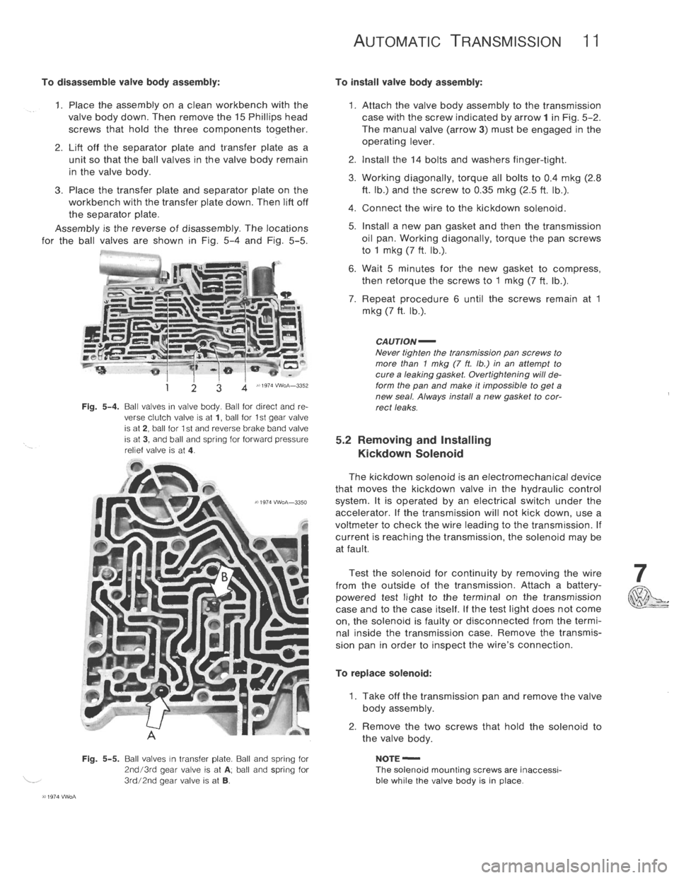 VOLKSWAGEN T2 1968  Service Manual 