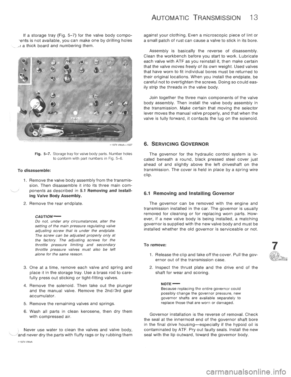 VOLKSWAGEN T2 1968  Service Manual 