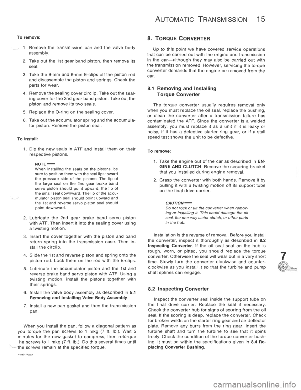 VOLKSWAGEN T2 1968  Service Manual 