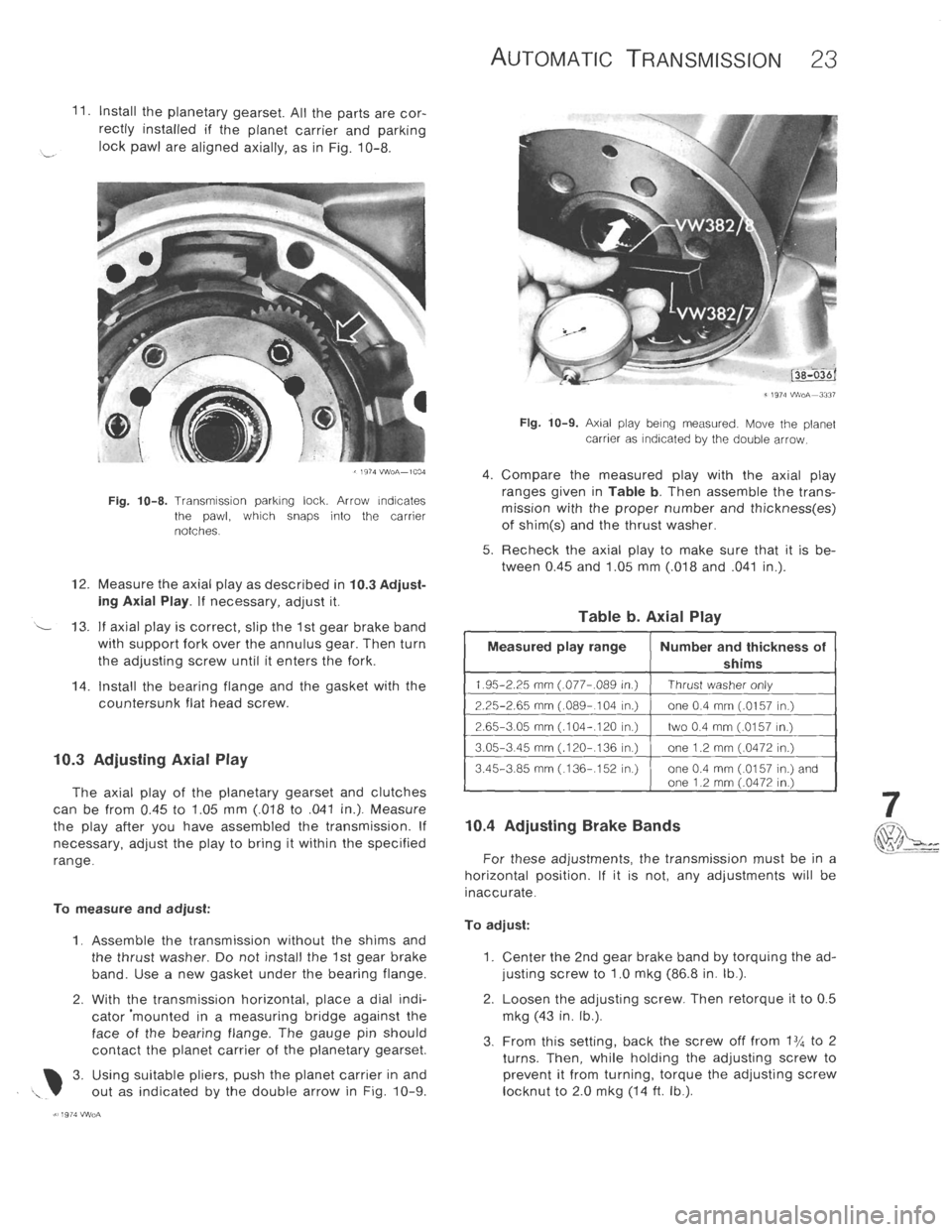 VOLKSWAGEN T2 1968  Service Manual 