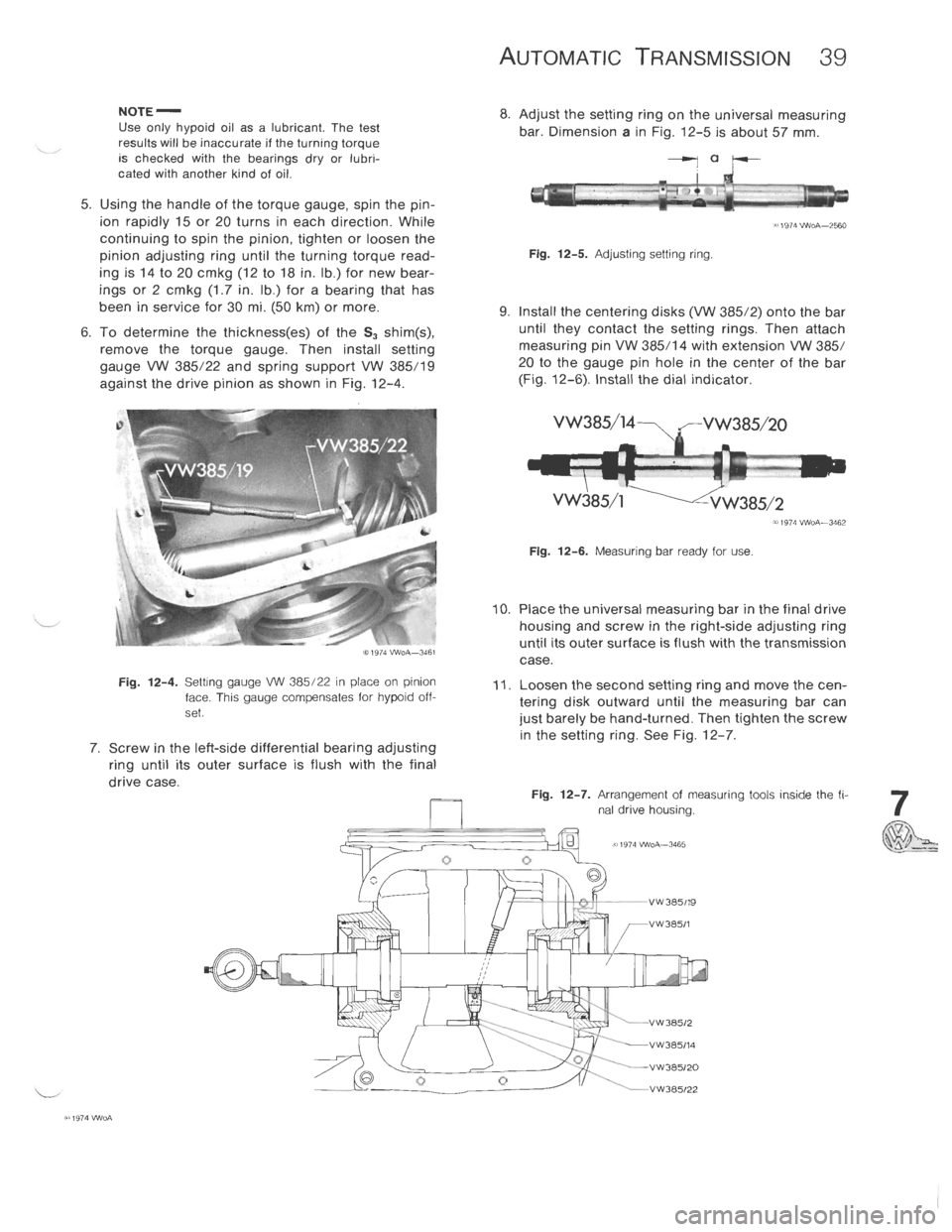 VOLKSWAGEN T2 1968  Service Manual 