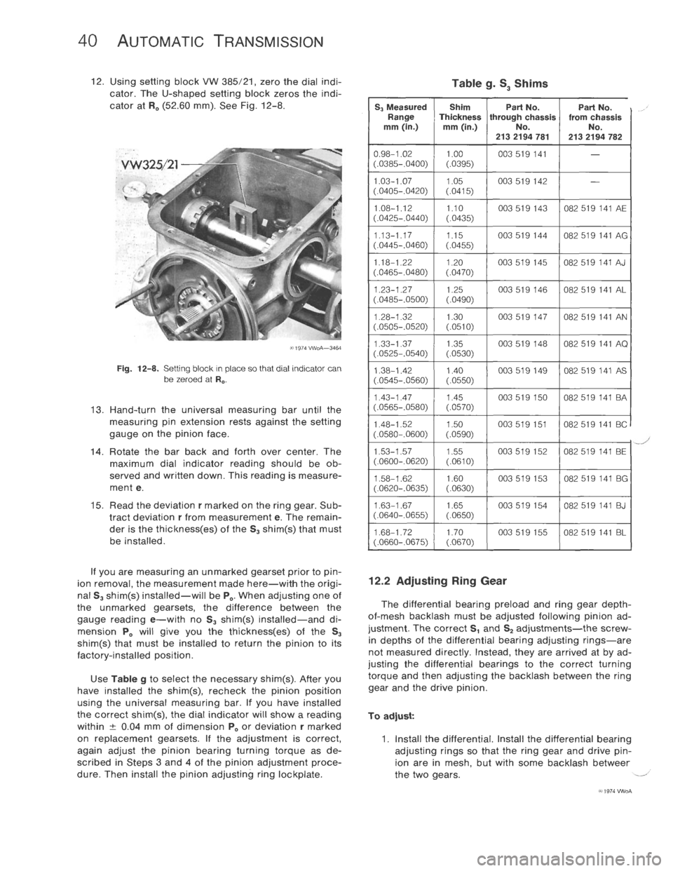 VOLKSWAGEN T2 1968  Service Manual 