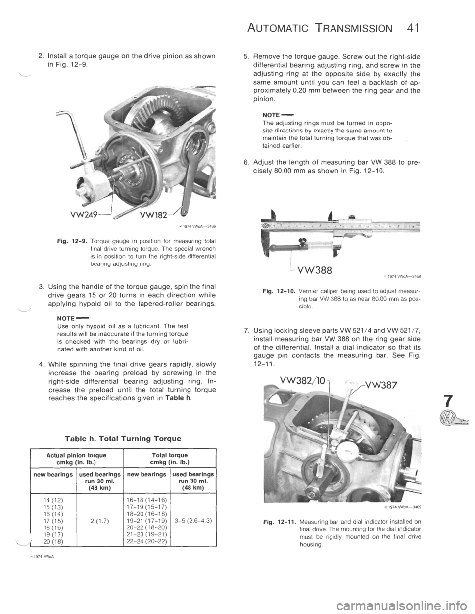 VOLKSWAGEN T2 1968  Service Manual 