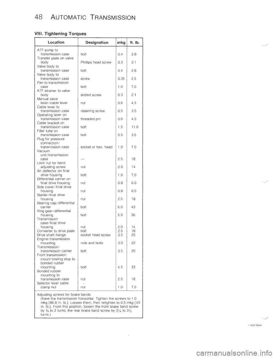 VOLKSWAGEN T2 1968  Service Manual 