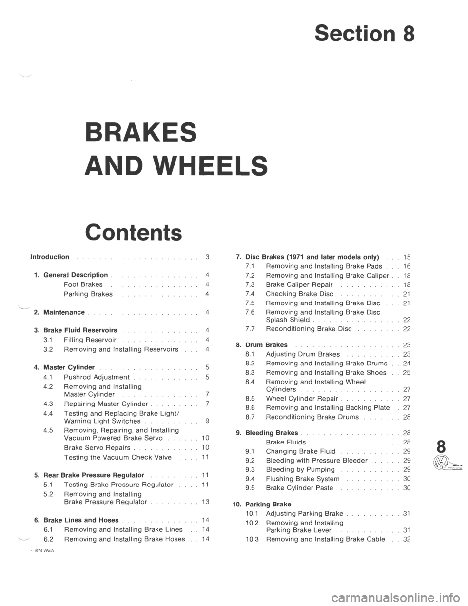 VOLKSWAGEN T2 1968  Service Manual 