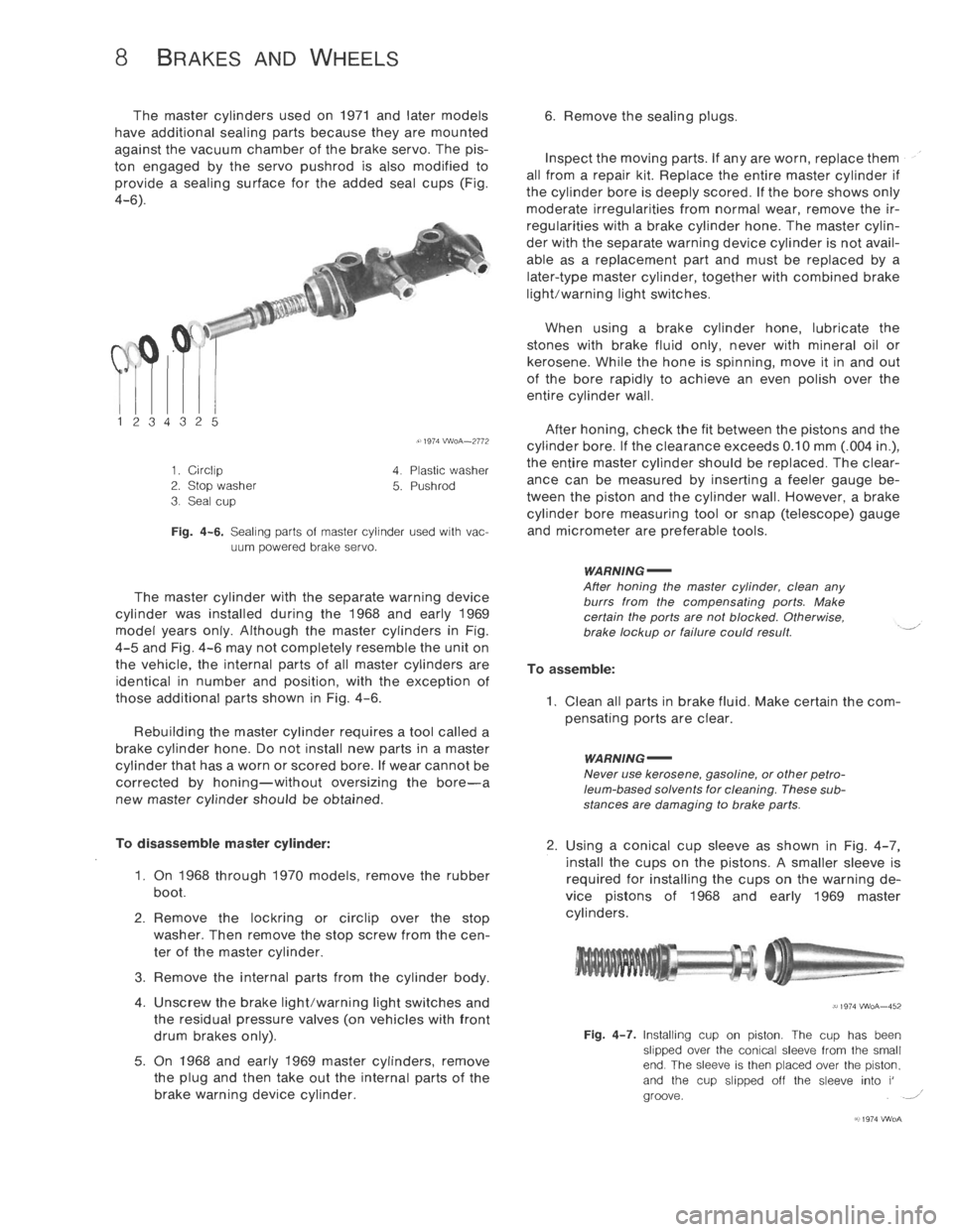 VOLKSWAGEN T2 1968  Service Manual 