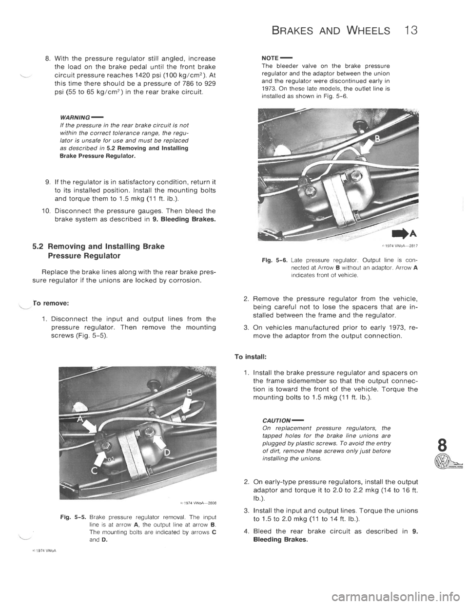 VOLKSWAGEN T2 1968  Service Manual 
