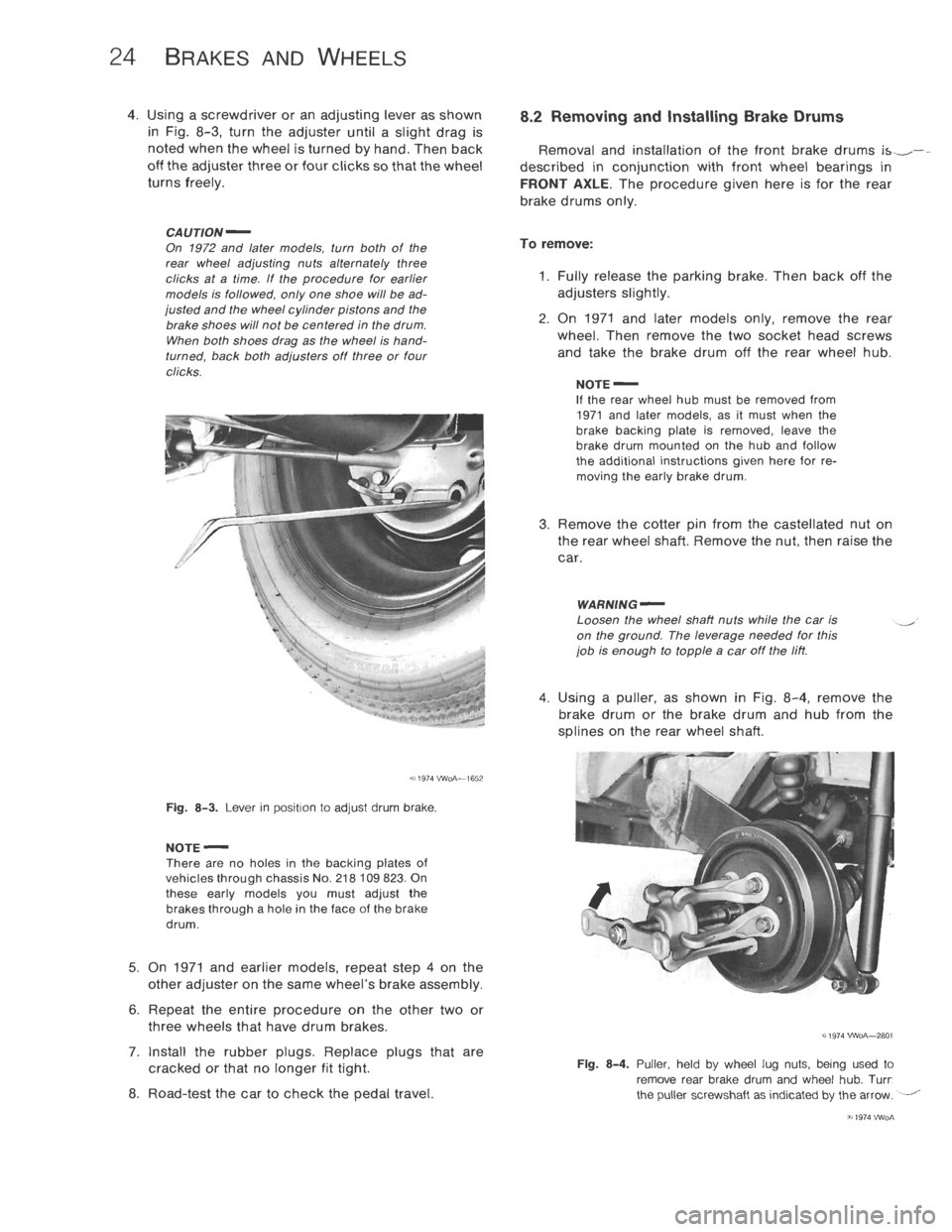 VOLKSWAGEN T2 1968  Service Manual 