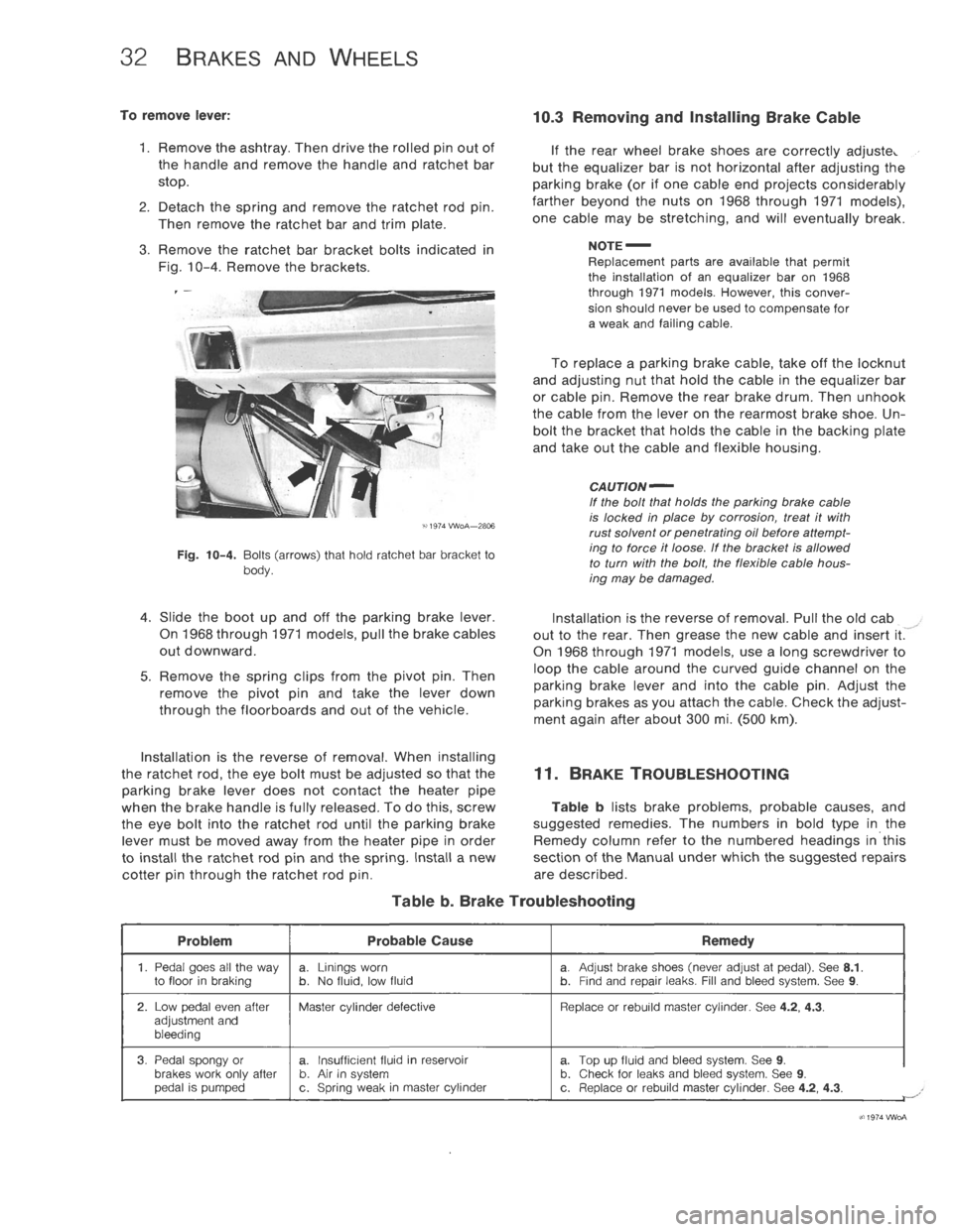 VOLKSWAGEN T2 1968  Service Manual 