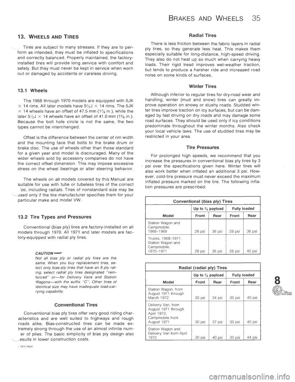 VOLKSWAGEN T2 1968  Service Manual 