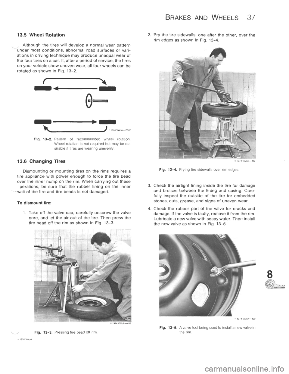 VOLKSWAGEN T2 1968  Service Manual 