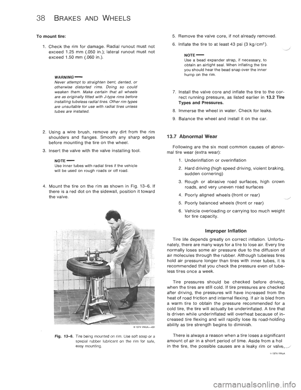 VOLKSWAGEN T2 1968  Service Manual 