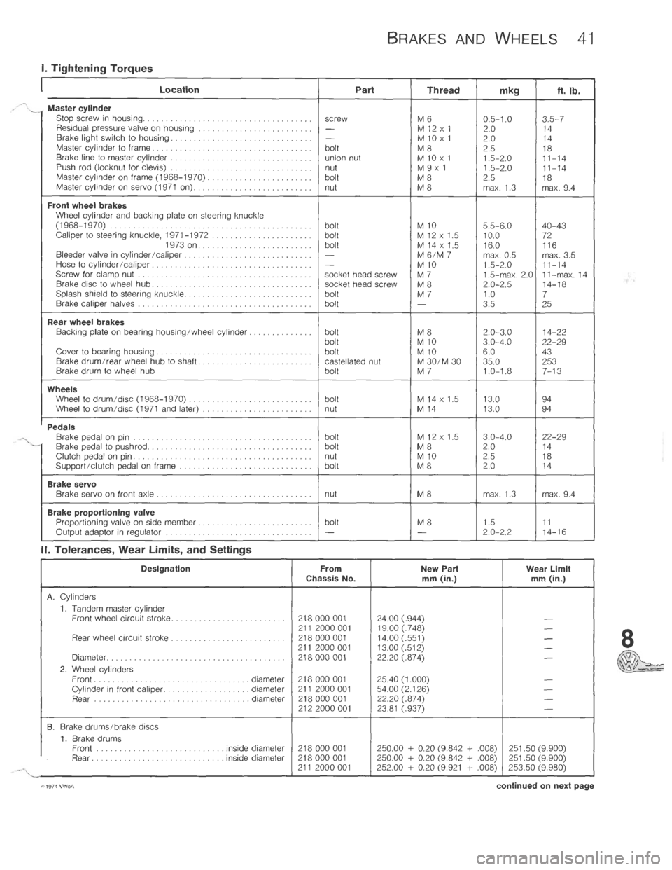 VOLKSWAGEN T2 1968  Service Manual 