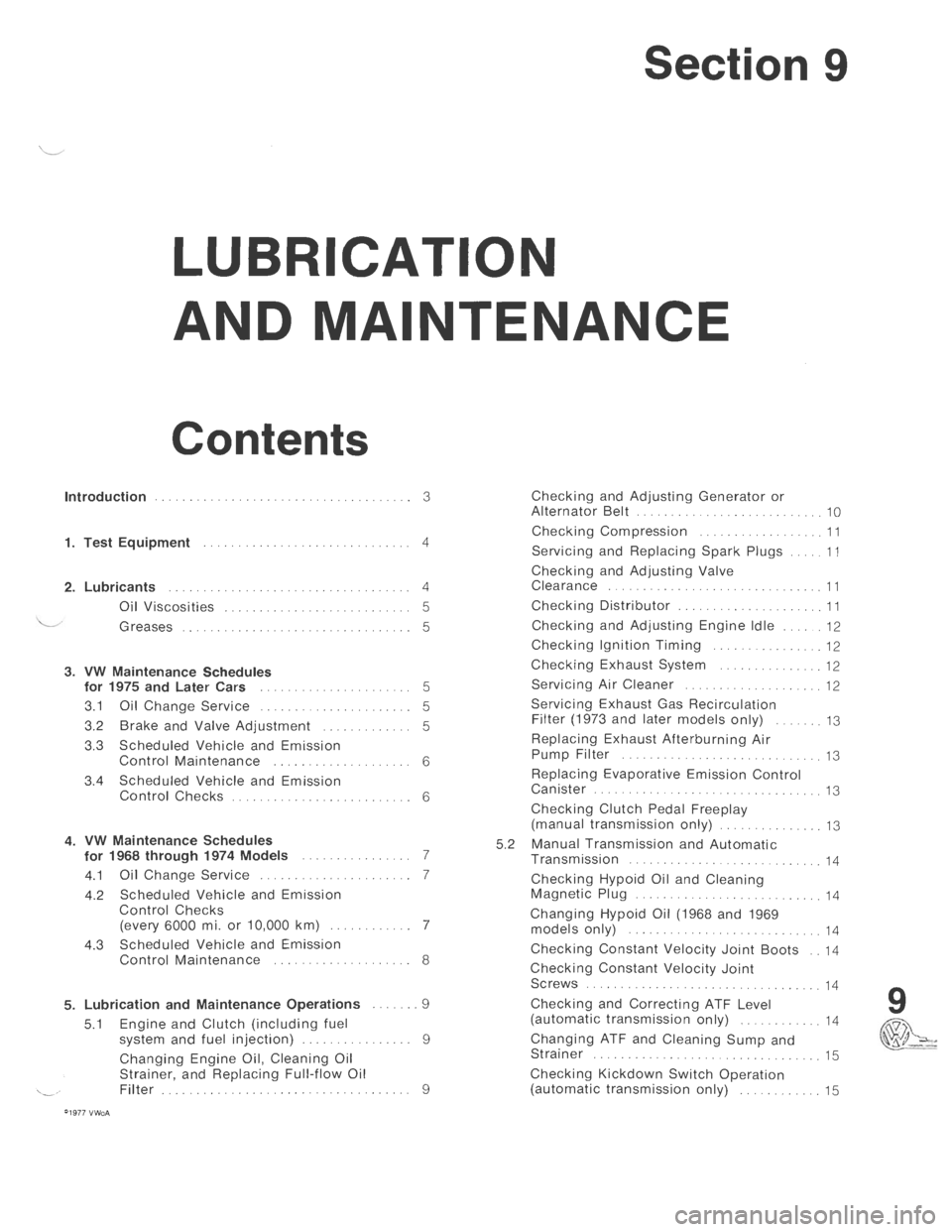 VOLKSWAGEN T2 1968  Service Manual 