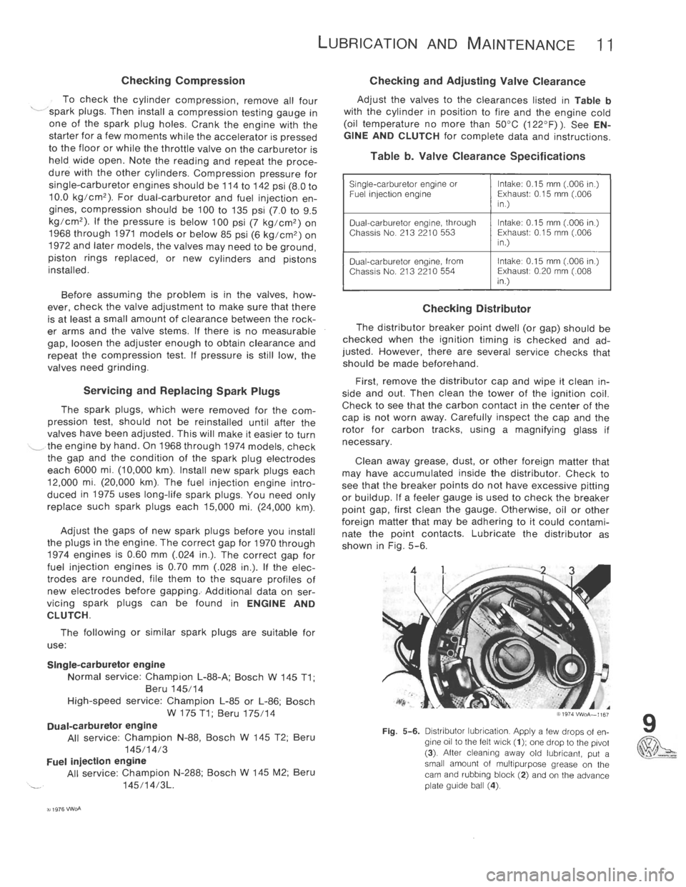 VOLKSWAGEN T2 1968  Service Manual 