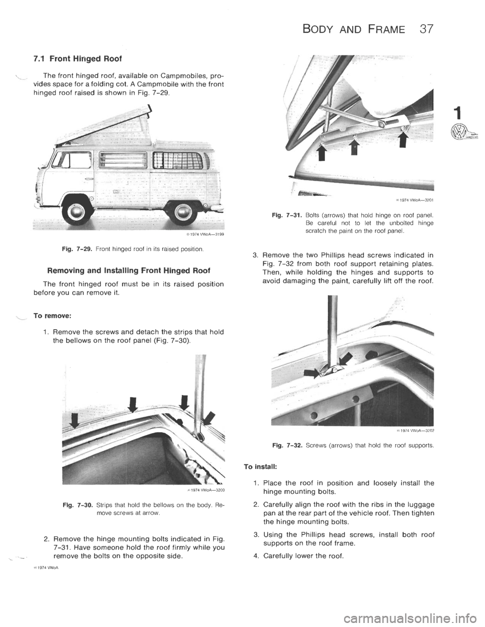 VOLKSWAGEN T2 1968 Workshop Manual VOLKSWAGEN T2 1968 Workshop Manual