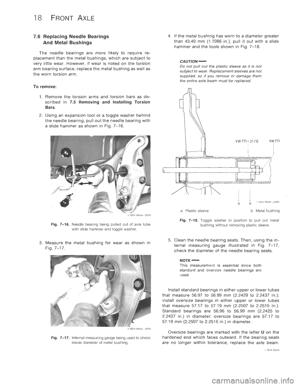 VOLKSWAGEN T2 1968 Manual PDF 