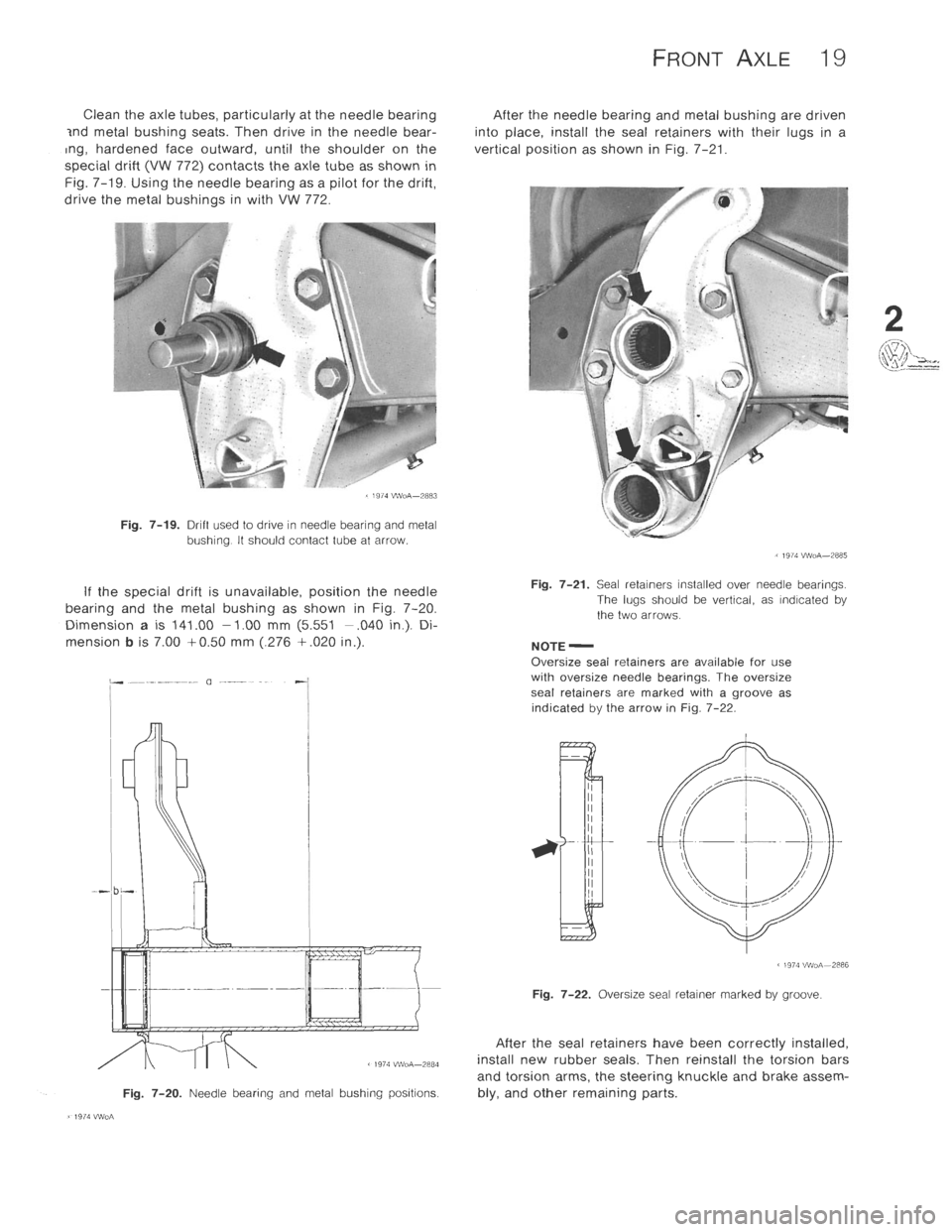 VOLKSWAGEN T2 1968 Manual PDF 