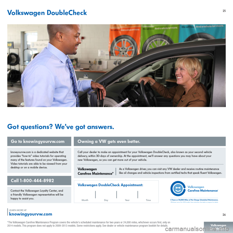 VOLKSWAGEN BEETLE CONVERTIBLE 2014 3.G Quick Start Guide 