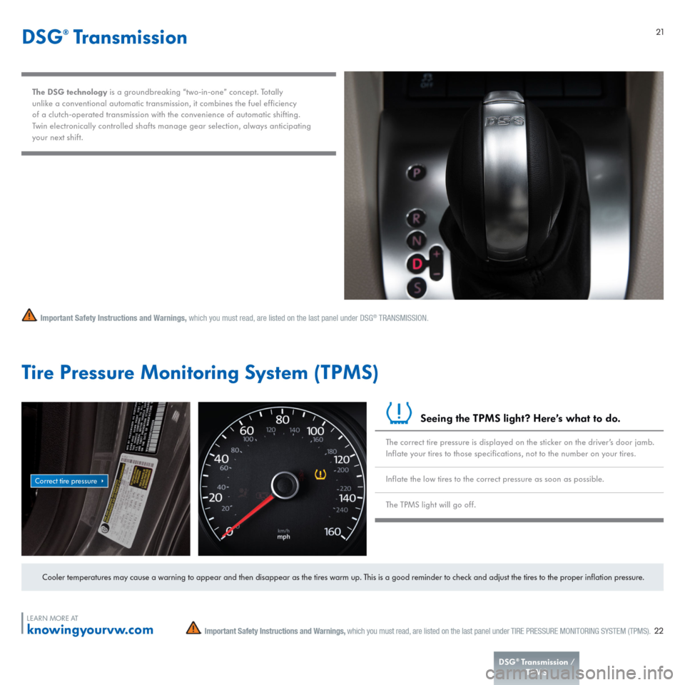 VOLKSWAGEN EOS 2015 1.G Quick Start Guide 