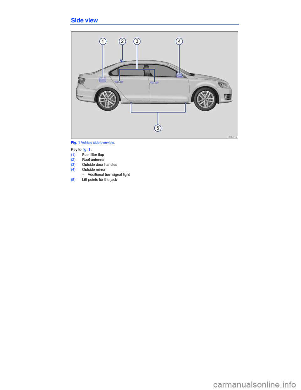 VOLKSWAGEN JETTA GLI 2013 1B / 6.G Owners Manual 