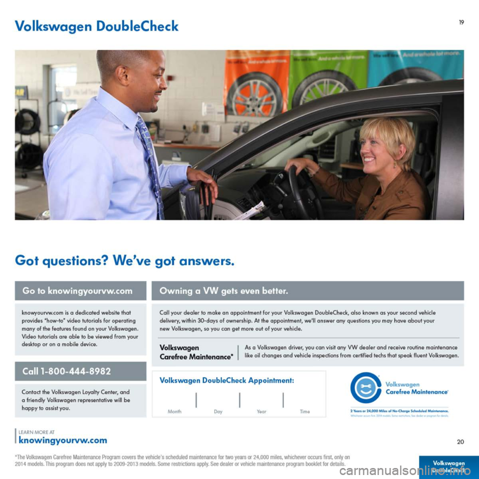 VOLKSWAGEN JETTA SPORTWAGEN 2014 1B / 6.G Quick Start Guide VOLKSWAGEN JETTA SPORTWAGEN 2014 1B / 6.G Quick Start Guide